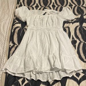 Sincerely jules cottagecore eyelet mini dress